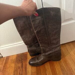 Frye Distressed Boots Size  9.5